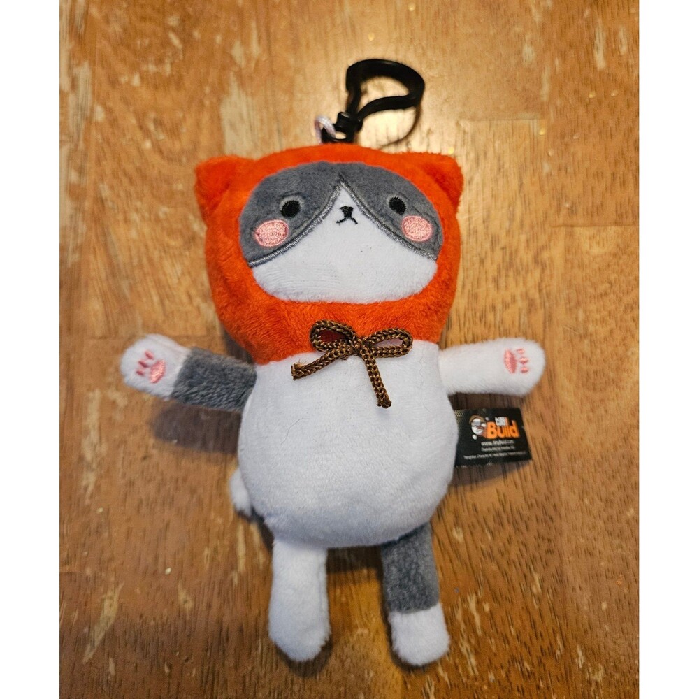 Tiny Build Shop Cat Mini Plush Keychain Toy Hello Neighbor Nintendo